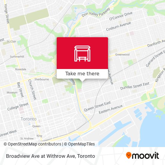 Broadview Ave at Withrow Ave plan