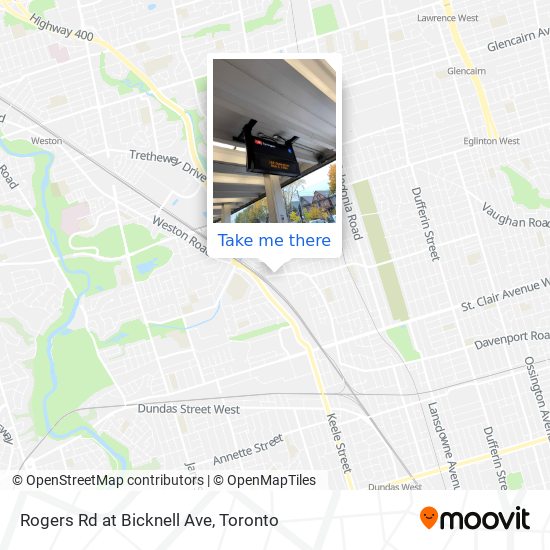 Rogers Rd at Bicknell Ave plan