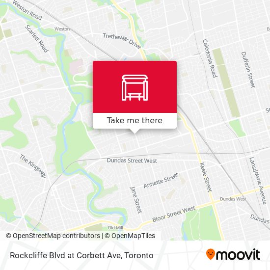 Rockcliffe Blvd at Corbett Ave map
