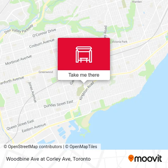 Woodbine Ave at Corley Ave plan