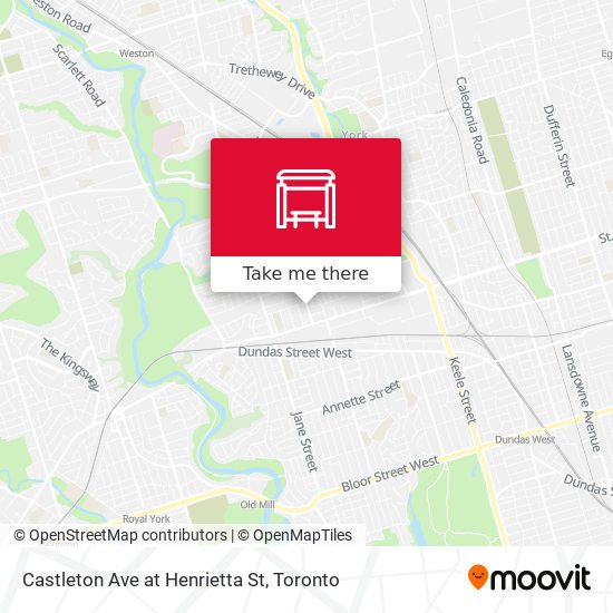 Castleton Ave at Henrietta St plan