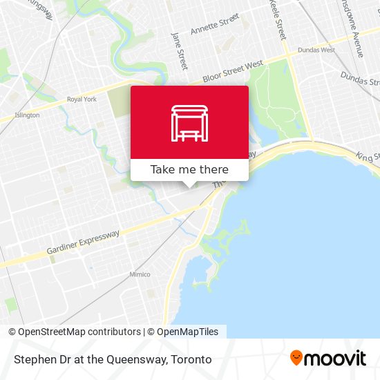 Stephen Dr at the Queensway map