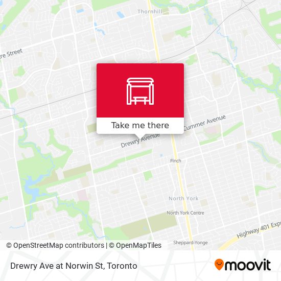 Drewry Ave at Norwin St plan