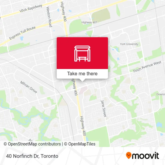 40 Norfinch Dr map