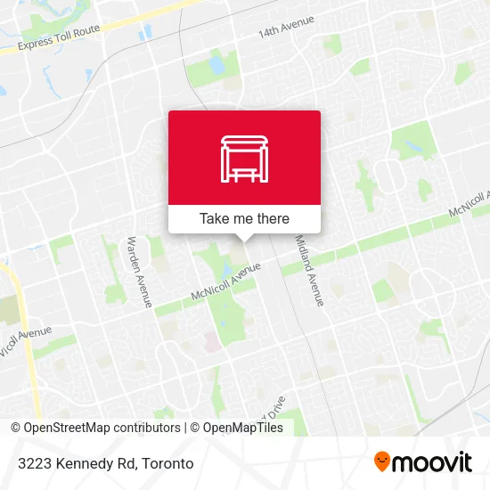 3223 Kennedy Rd map