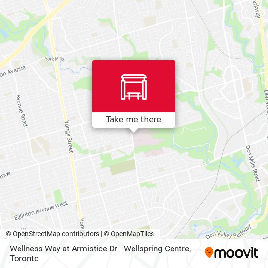 Wellness Way at Armistice Dr - Wellspring Centre map