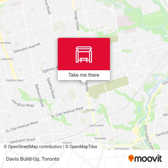 Davis Build-Up map