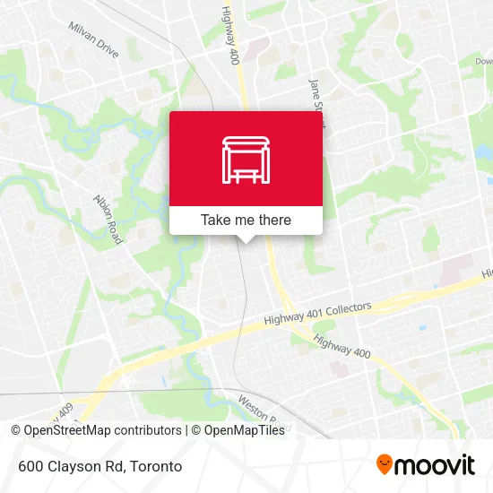 600 Clayson Rd map