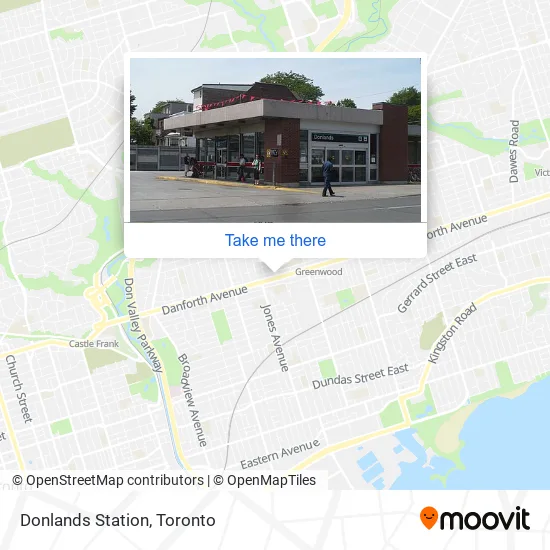 Donlands Station plan