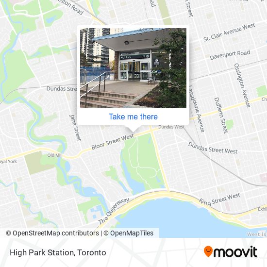 High Park Station plan