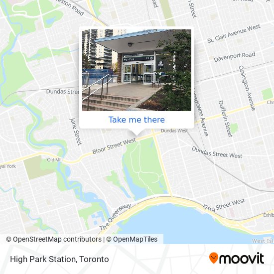 High Park Station plan