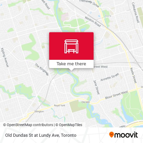 Old Dundas St at Lundy Ave plan