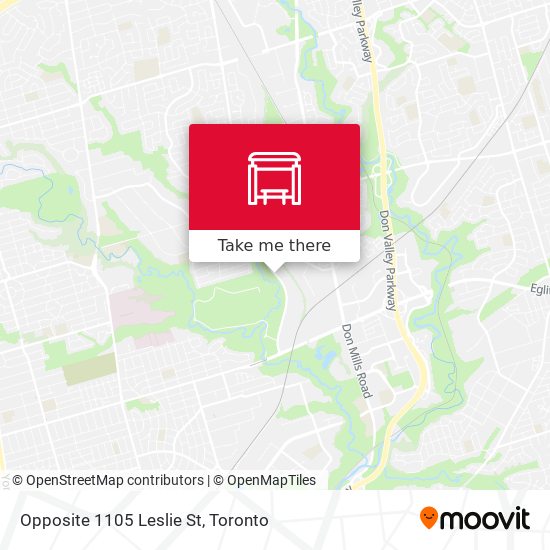 Opposite 1105 Leslie St plan