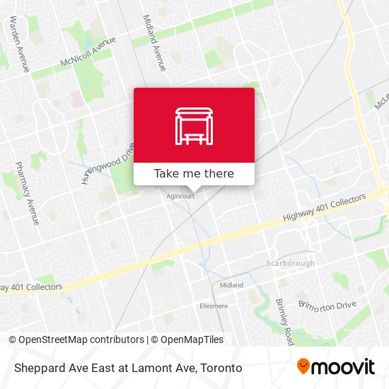 Sheppard Ave East at Lamont Ave plan