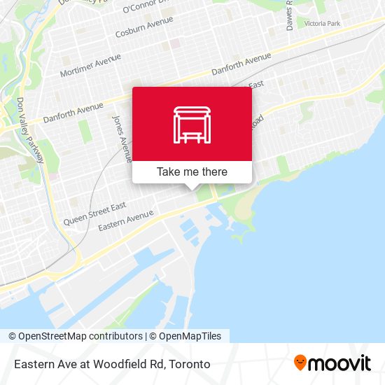 Eastern Ave at Woodfield Rd plan