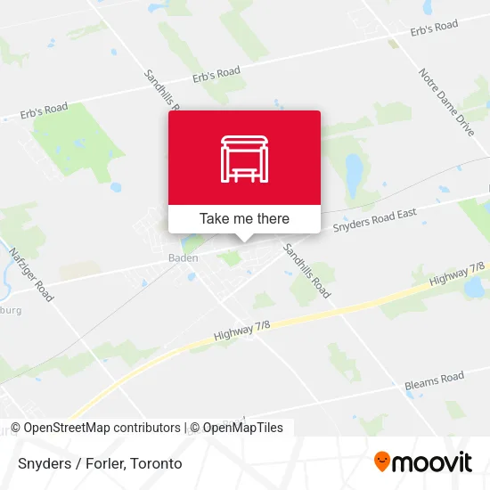 Snyders / Forler map