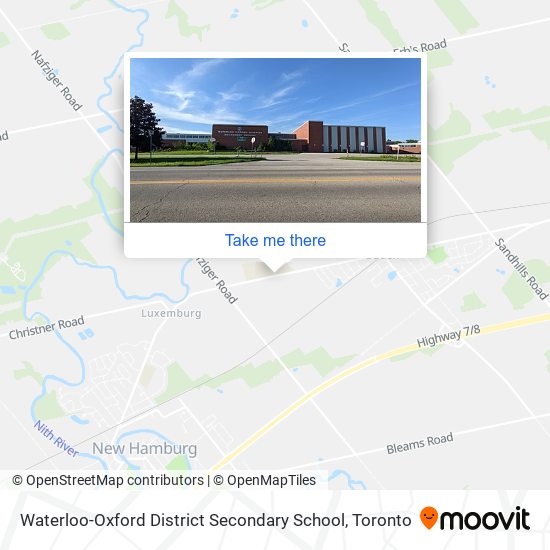 Waterloo-Oxford District Secondary School plan