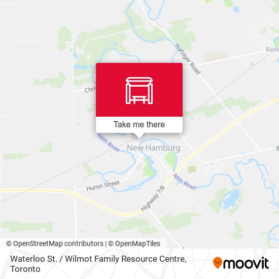 Waterloo St. / Wilmot Family Resource Centre map