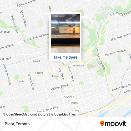 Bloor map