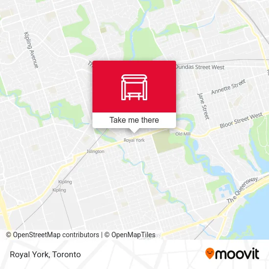 Royal York map