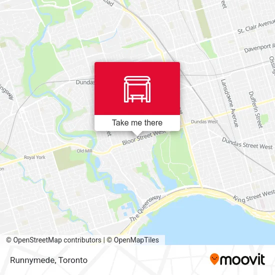 Runnymede map