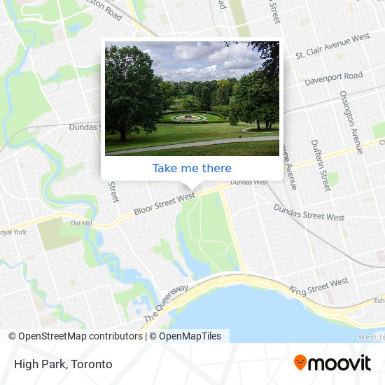 High Park map