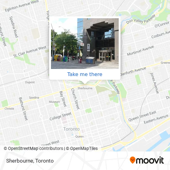 Sherbourne map