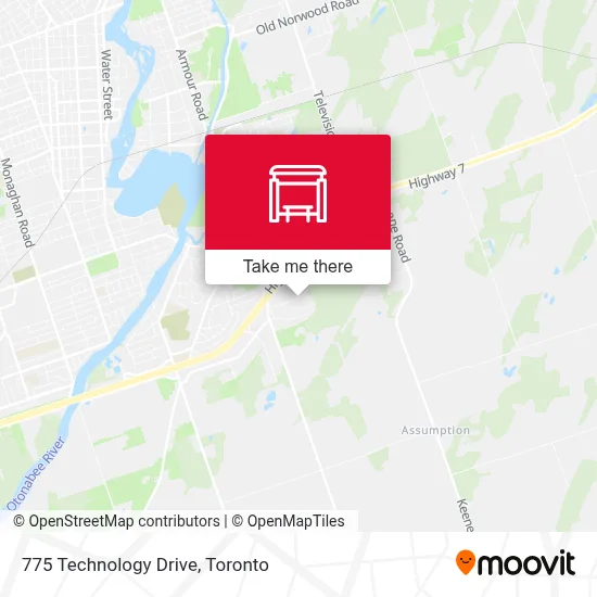 775 Technology Drive map