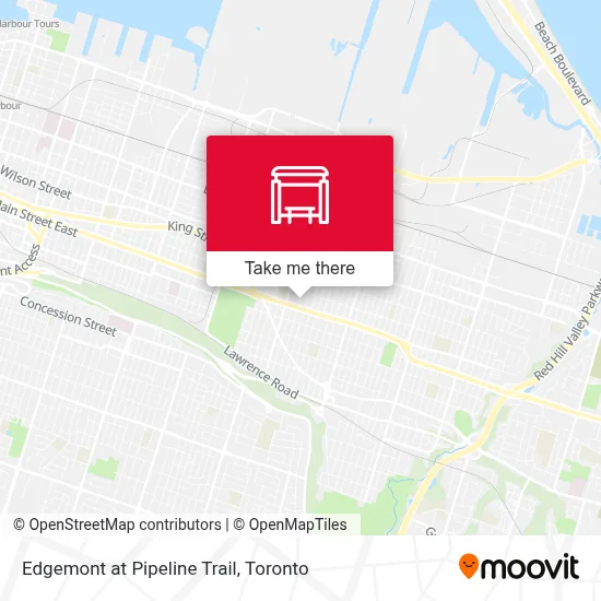 Edgemont at Pipeline Trail map