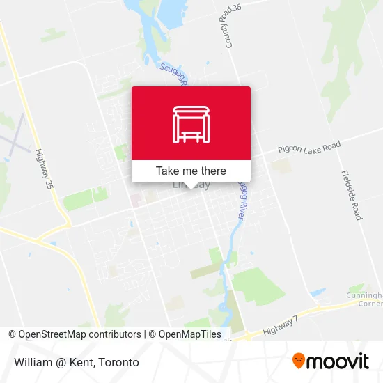William @ Kent map