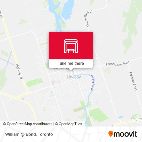 William @ Bond map