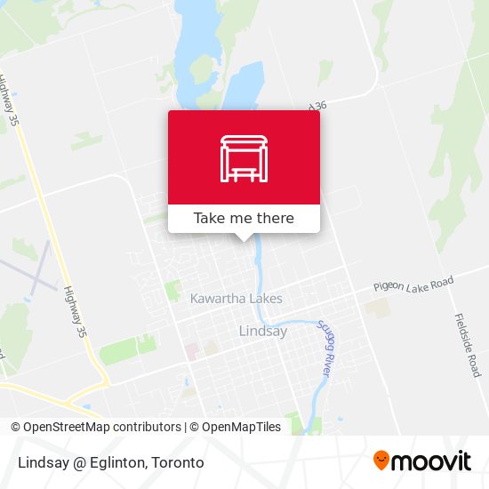 Lindsay @ Eglinton map