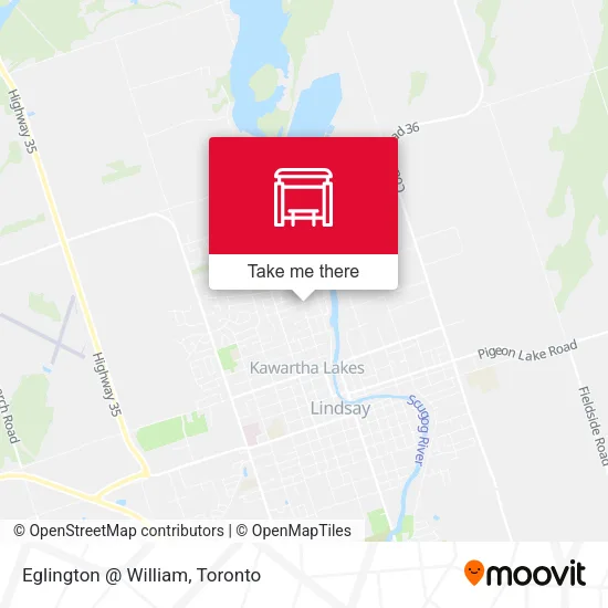 Eglington @ William map