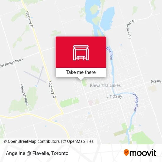 Angeline @ Flavelle map
