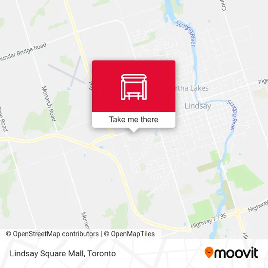 Lindsay Square Mall map