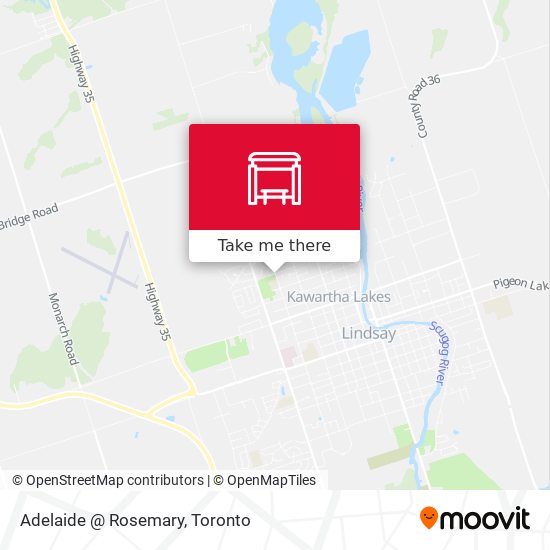 Adelaide @ Rosemary map