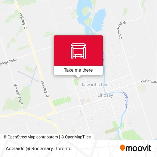 Adelaide @ Rosemary map