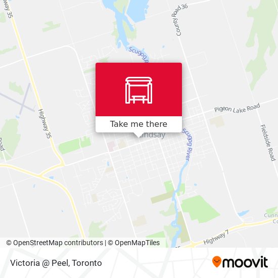Victoria @ Peel map