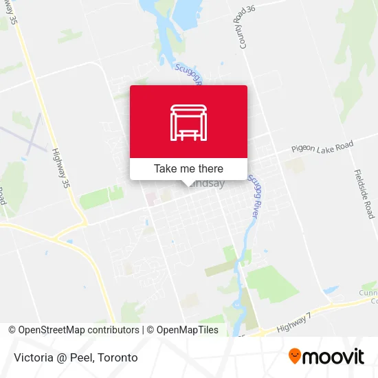 Victoria @ Peel map