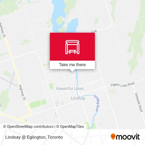 Lindsay @ Eglington map