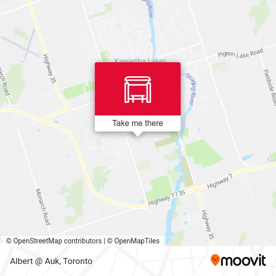 Albert @ Auk map