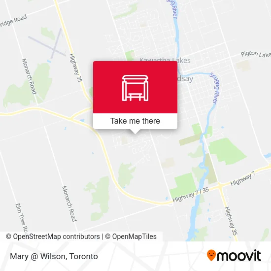 Mary @ Wilson map