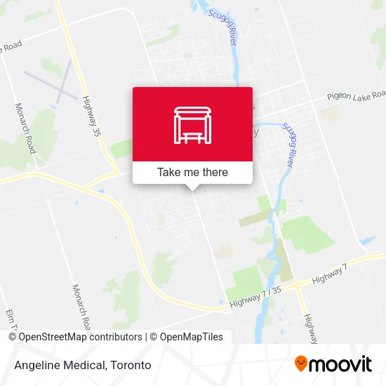 Angeline Medical map