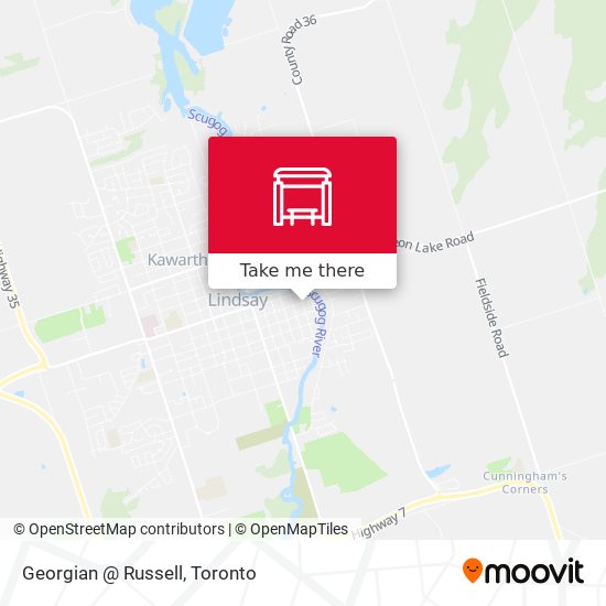 Georgian @ Russell map