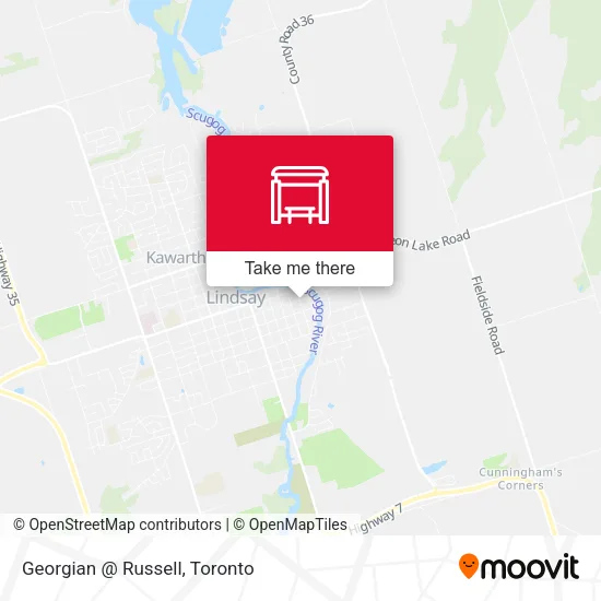 Georgian @ Russell map