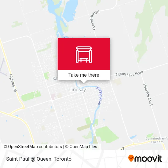 Saint Paul @ Queen map