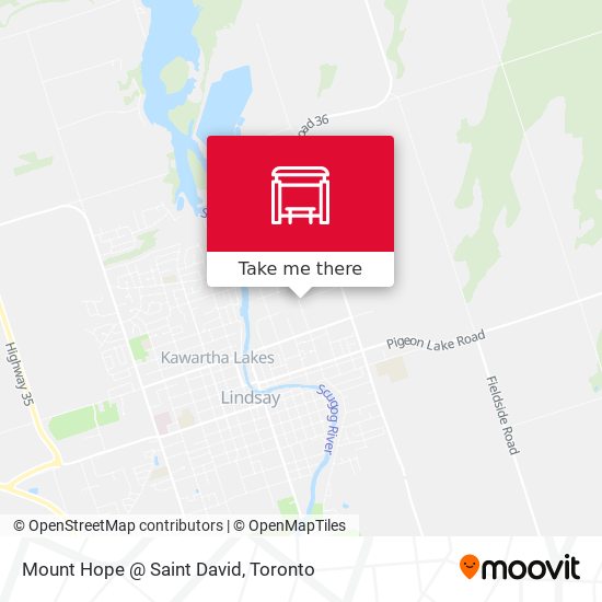 Mount Hope @ Saint David map
