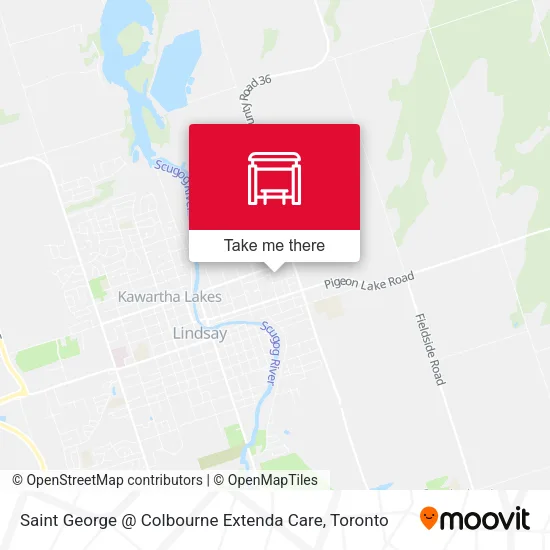 Saint George @ Colbourne Extenda Care map