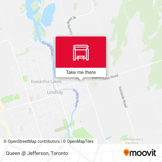 Queen @ Jefferson map