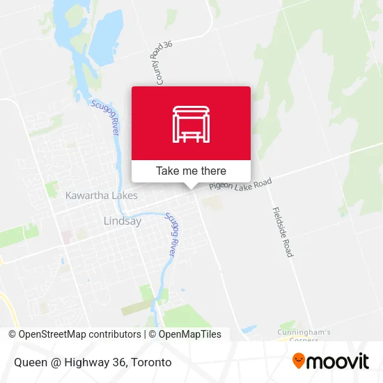 Queen @ Highway 36 map